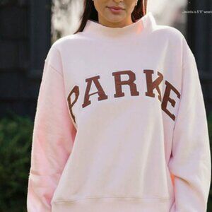 Parke Women's Yellow Crew Neck Sweater